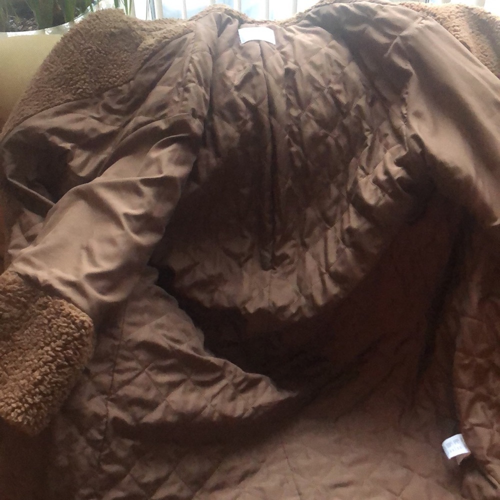 Oak + Fort Teddy Bear Style Coat - Picture 5 of 8